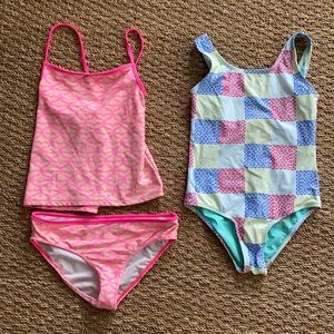 Two Vineyard Vines bathing suits